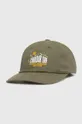 πράσινο Βαμβακερό καπέλο του μπέιζμπολ Corridor Corridor Inn Cap Ανδρικά