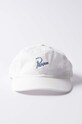 Bavlnená šiltovka by Parra Script Logo 6 Panel Hat nášivka biela 51271