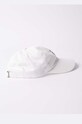 Bavlnená šiltovka by Parra Script Logo 6 Panel Hat 51271 biela SS24