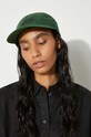 Хлопковая кепка NEIGHBORHOOD Dad Cap хлопок зелёный 241YGNH.HT03