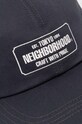Хлопковая кепка NEIGHBORHOOD Dad Cap 241YGNH.HT03 серый SS24