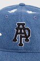 AAPE czapka z daszkiem jeansowa AAPCPM5260XAM niebieski SS24