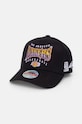 Кепка з домішкою вовни Mitchell&Ness Los Angeles Lakers аплікація чорний HHSSINTL1434.LALBLCK