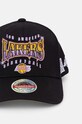 Akcesoria Mitchell&Ness czapka z daszkiem z domieszką wełny Los Angeles Lakers HHSSINTL1434.LALBLCK czarny
