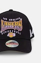 Аксесуари Кепка з домішкою вовни Mitchell&Ness Los Angeles Lakers HHSSINTL1434.LALBLCK чорний