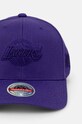 Doplňky Čepice s vlněnou směsí Mitchell&Ness Los Angeles Lakers HHSSINTL1435.LALPURP fialová