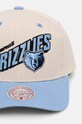 Mitchell&Ness sapca Memphis Grizzlies HHSS7555.MGRYYPPPOFWH bej SS24