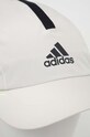 Шапка с козирка adidas IN2421 бежов SS24