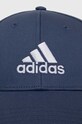 adidas șapcă de baseball din bumbac IR7872 albastru SS24