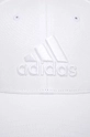 Хлопковая кепка adidas белый