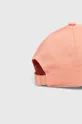 Βαμβακερό καπέλο του μπέιζμπολ adidas Originals πορτοκαλί