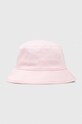 Βαμβακερό καπέλο adidas Originals IS4628 ροζ SS24