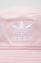 Αξεσουάρ Βαμβακερό καπέλο adidas Originals IS4628 ροζ