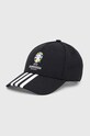 Кепка adidas Performance Euro 2024 аплікація чорний IT3313