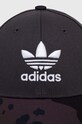 Шапка с козирка adidas Originals IU0039 черен SS24