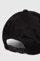EA7 Emporio Armani czapka z daszkiem bawełniana czarny