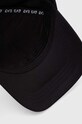 EA7 Emporio Armani czapka z daszkiem bawełniana czarny 240142.4R102