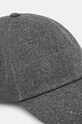 Samsoe Samsoe șapcă de baseball din bumbac SAMSOE U24100012 gri AW24