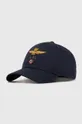 σκούρο μπλε Βαμβακερό καπέλο του μπέιζμπολ Aeronautica Militare Unisex