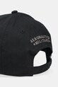 Accessori Aeronautica Militare berretto da baseball in cotone HA1100CT2848 nero