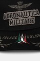 Bavlněná baseballová čepice Aeronautica Militare HA1104CT2261 černá SS25