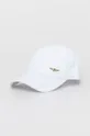 biały Aeronautica Militare czapka z daszkiem bawełniana Unisex