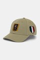 Bavlněná baseballová čepice Aeronautica Militare bavlna zelená HA1150CT3043