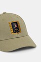 Bavlněná baseballová čepice Aeronautica Militare HA1150CT3043 zelená SS25