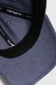 niebieski Carhartt WIP czapka z daszkiem sztruksowa Harlem Cap