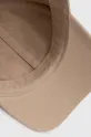 beżowy Carhartt WIP czapka z daszkiem bawełniana Madison Logo Cap