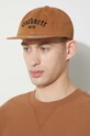Carhartt WIP baseball cap Onyx Cap I032899.08WXX brown