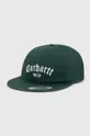 зелен Шапка с козирка Carhartt WIP Onyx Cap Унисекс