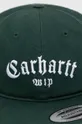 Carhartt WIP czapka z daszkiem Onyx Cap zielony