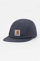 Carhartt WIP cotton baseball cap Backley Cap cotton gray I016607.1CQXX
