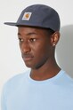 Carhartt WIP cotton baseball cap Backley Cap I016607.1CQXX gray