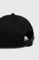 Βαμβακερό καπέλο του μπέιζμπολ United Colors of Benetton μαύρο
