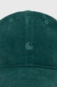 Вельветова кепка Carhartt WIP Harlem Cap I028955.1XHXX зелений SS24