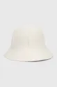 beige United Colors of Benetton cappello con aggiunta di lino Unisex
