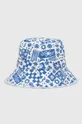 μπλε Βαμβακερό καπέλο Volcom Unisex