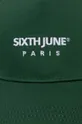 πράσινο Βαμβακερό καπέλο του μπέιζμπολ Sixth June