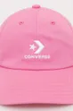 Converse czapka z daszkiem różowy