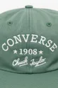 Converse czapka z daszkiem zielony