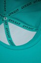 EA7 Emporio Armani czapka z daszkiem bawełniana turkusowy CC010.247088.26483