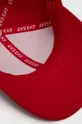 crvena Pamučna kapa sa šiltom EA7 Emporio Armani