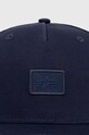 Памучна шапка с козирка Alpha Industries Essentials RL 146900 тъмносин SS24