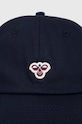 Бавовняна бейсболка Hummel 225368 темно-синій SS25