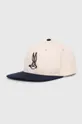 μπεζ Βαμβακερό καπέλο του μπέιζμπολ Hummel hummel X The Looney Tunes Unisex