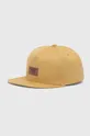 κίτρινο Βαμβακερό καπέλο του μπέιζμπολ Vans Unisex