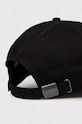 Akcesoria Vans czapka z daszkiem bawełniana VN000HEABLK1 czarny