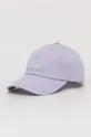fioletowy Vans czapka z daszkiem bawełniana Unisex